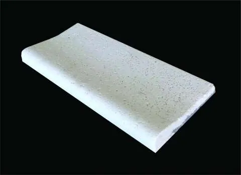 Textura do revestimento Borda Ondulada